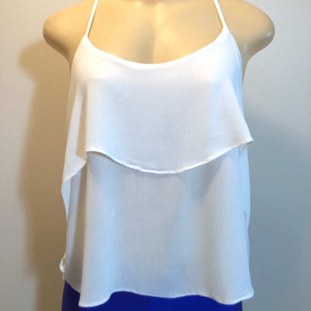 White Spaghetti strap blouse